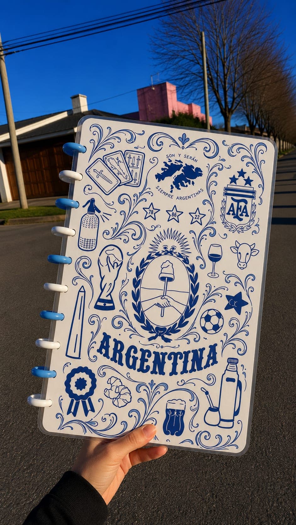 Cuaderno A4 alma argentina