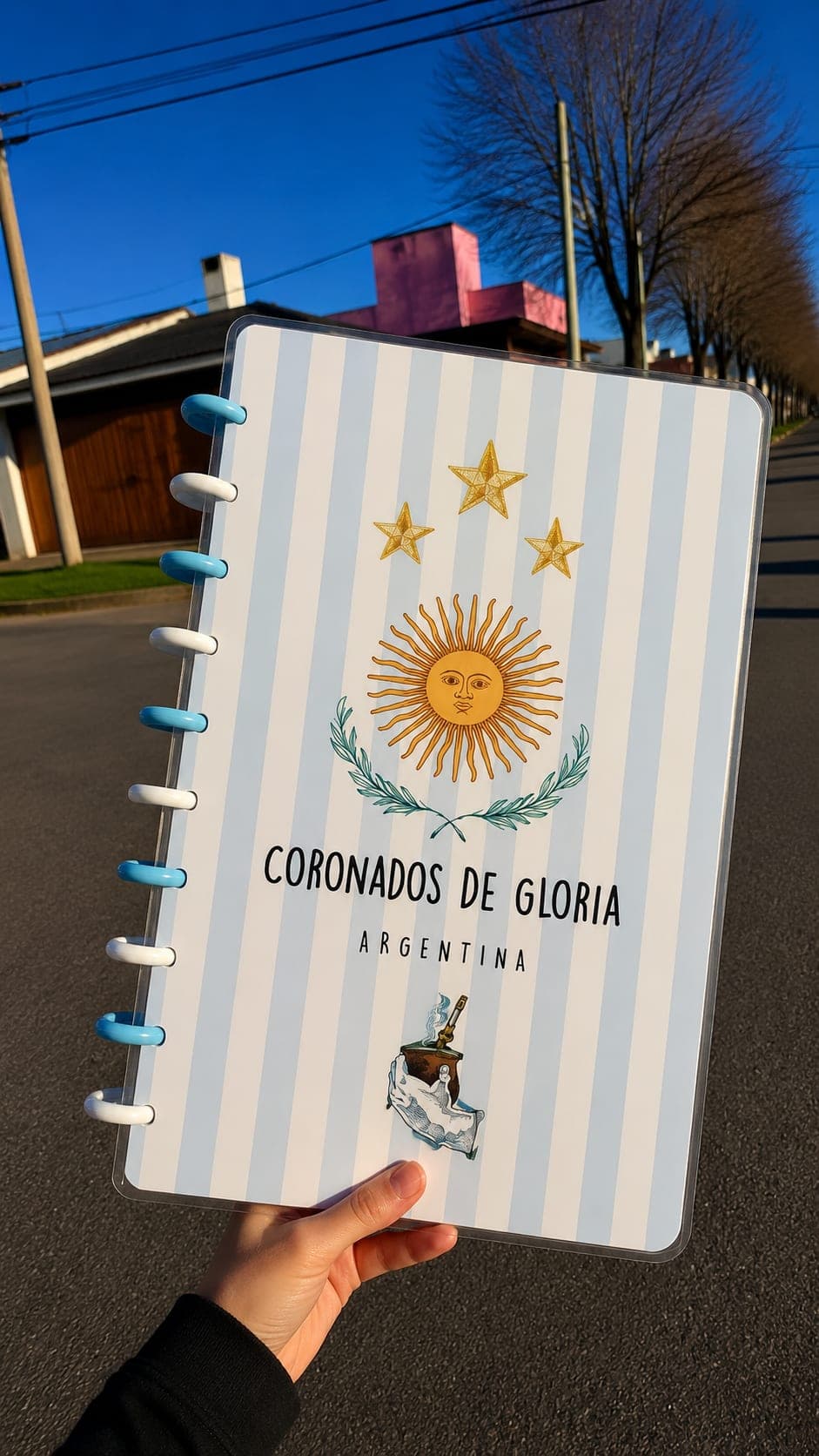 Cuaderno A4 coronados de gloria
