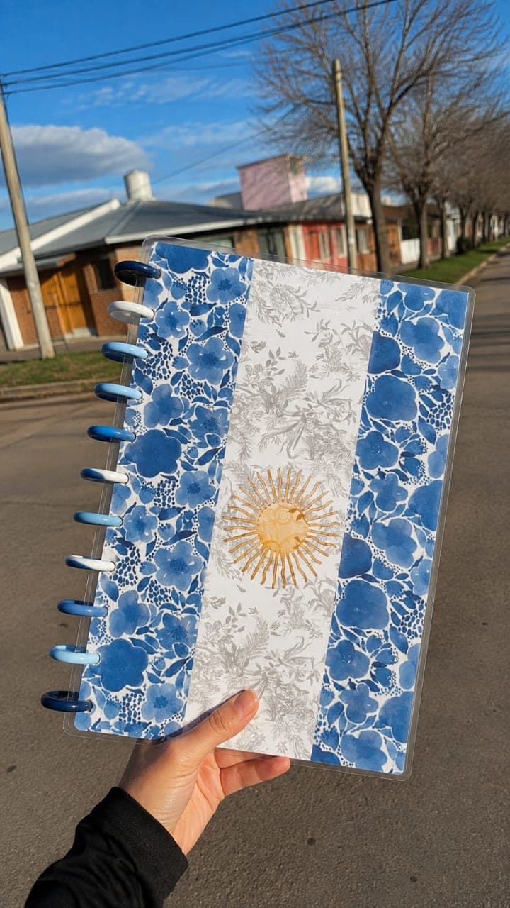 Cuaderno A4 Pación argentina