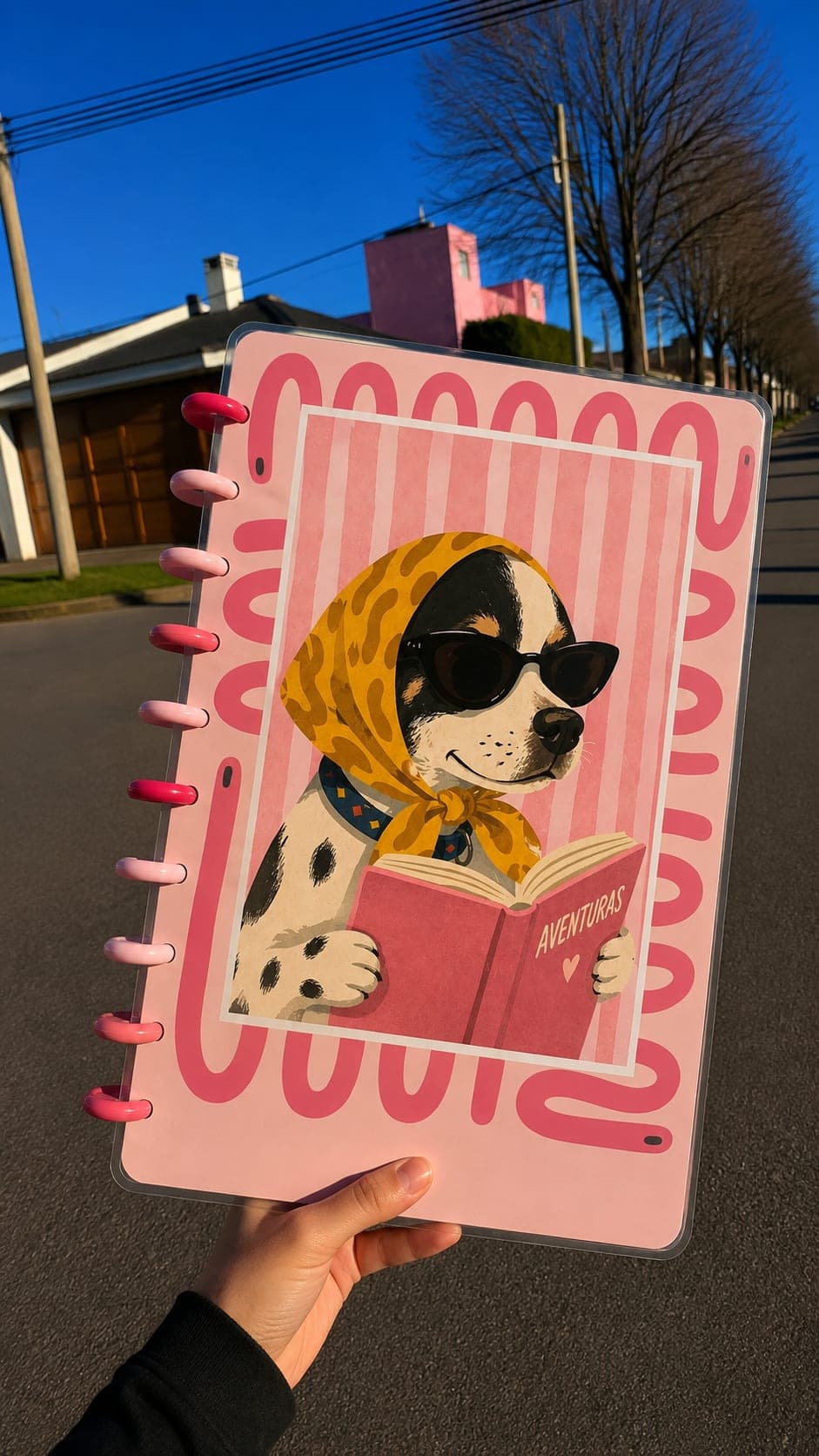 Cuaderno A4 Puppy chic