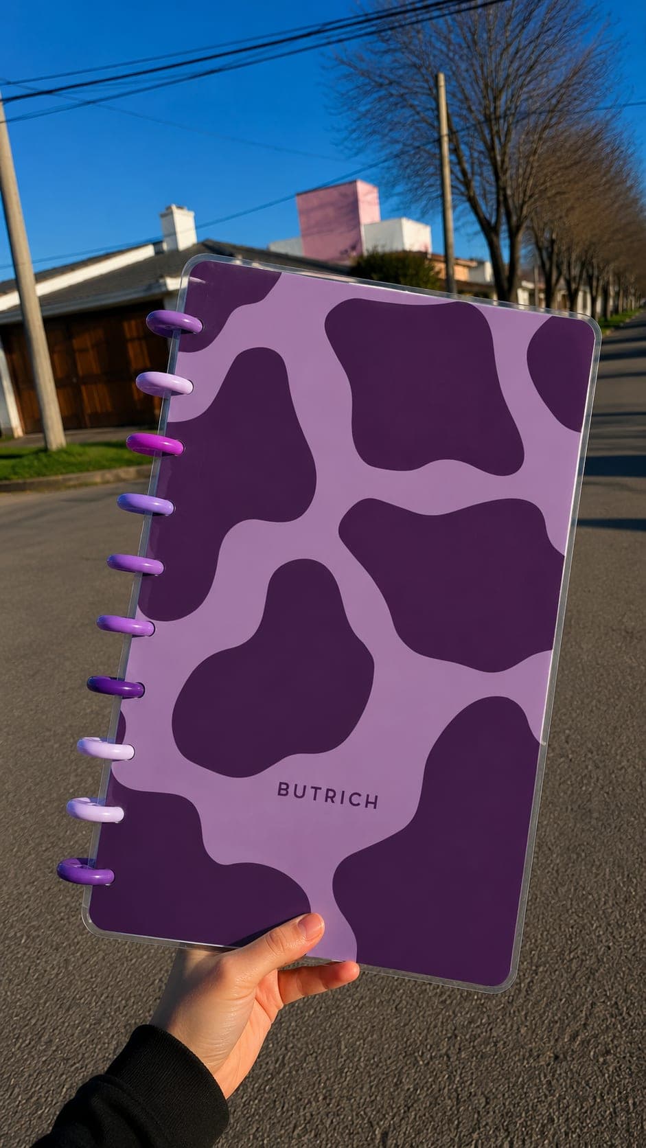 Cuaderno A4 Purple