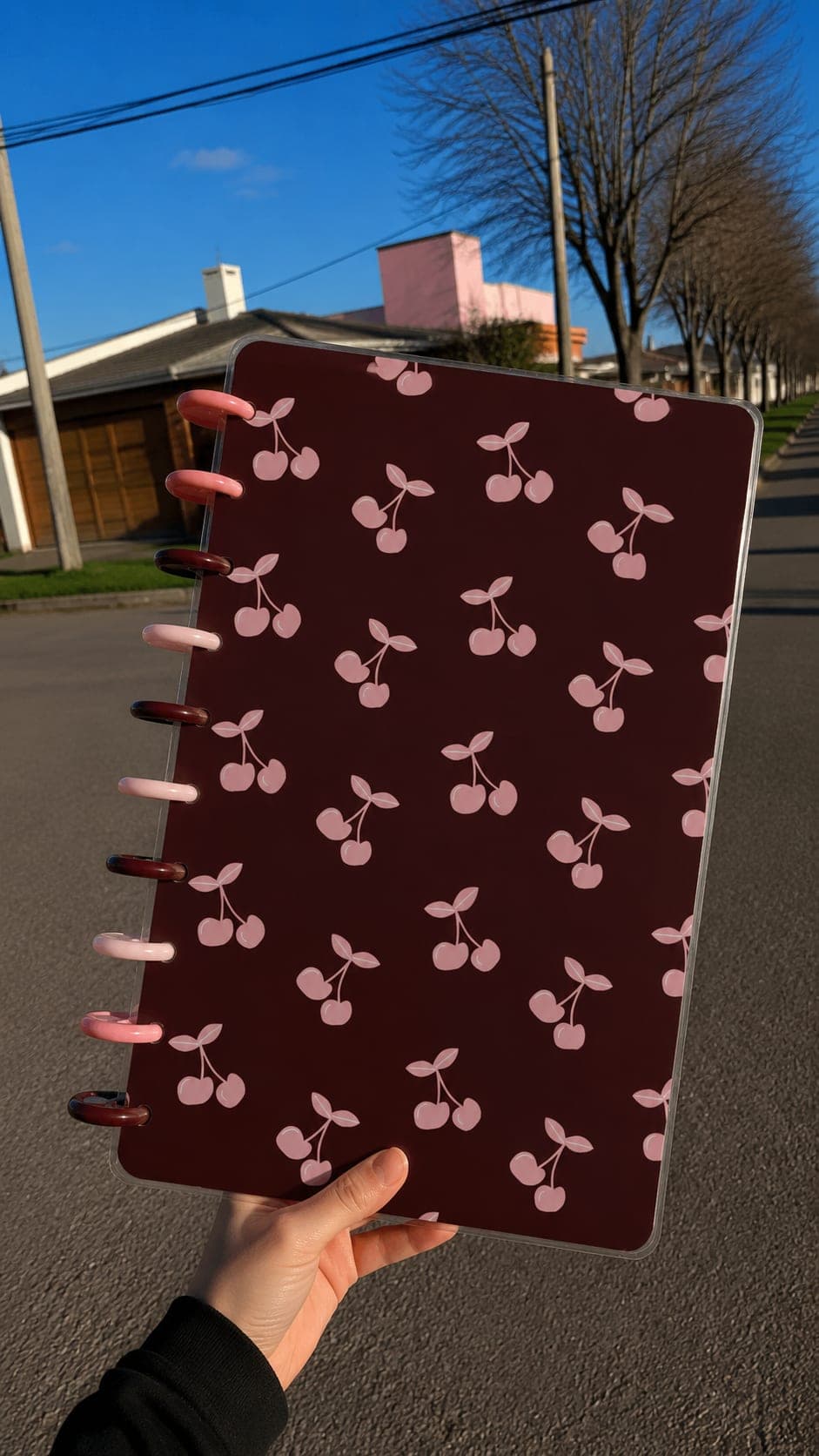 Cuaderno A4 Cereza