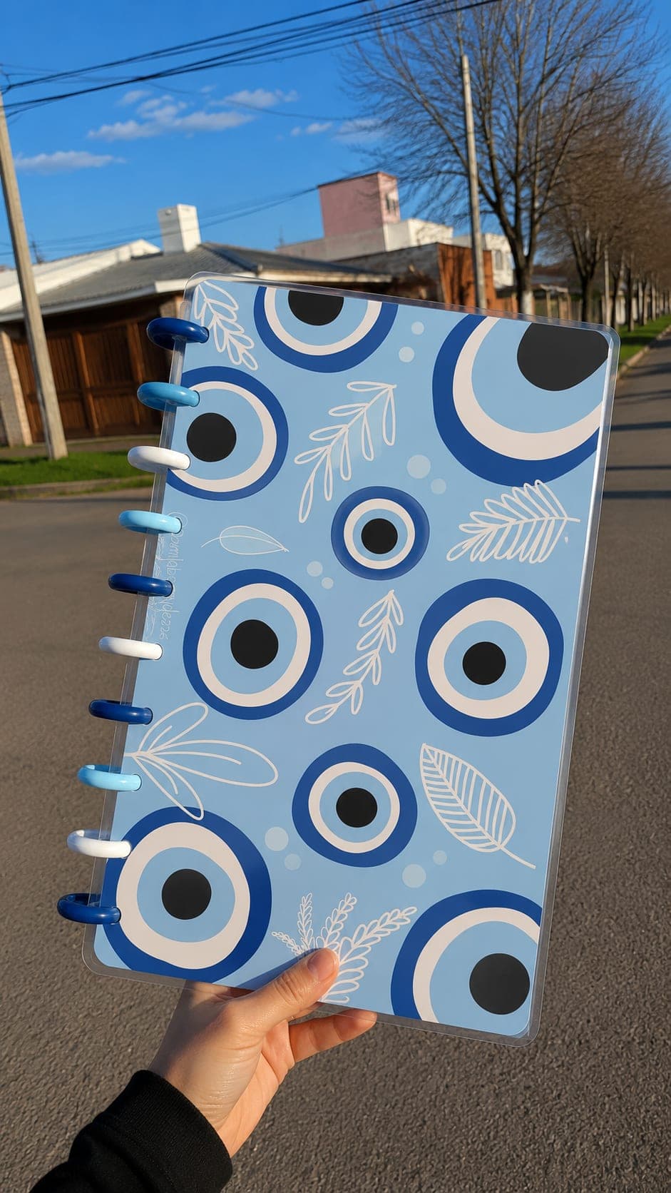 Cuaderno A4 ojo turco