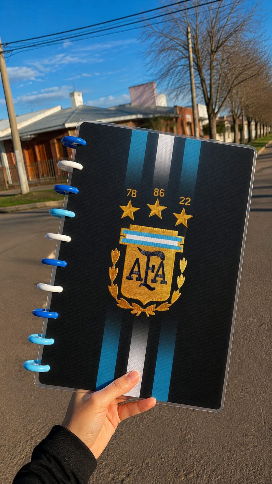 Cuaderno A4 AFA