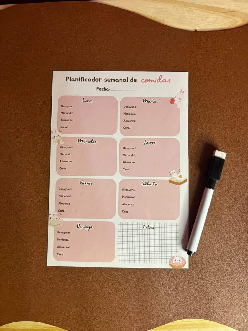 Planner semanal de comidas