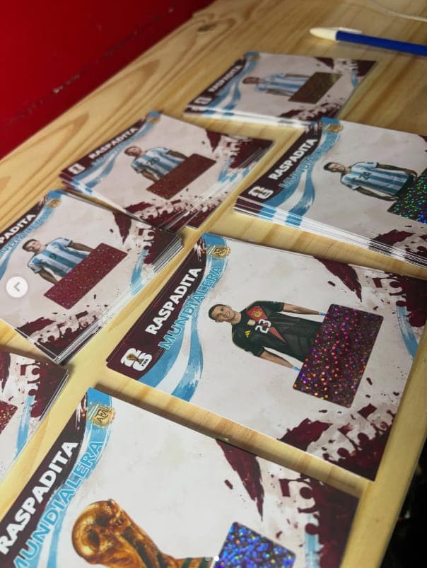 Raspaditas personalizadas (pack x50)