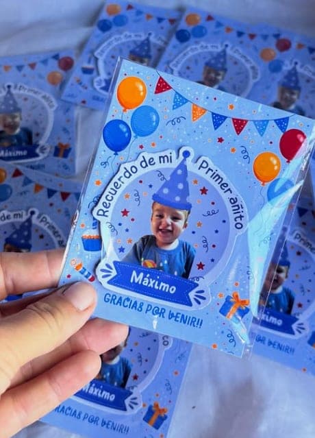 Souvenirs con foto (pack x10)