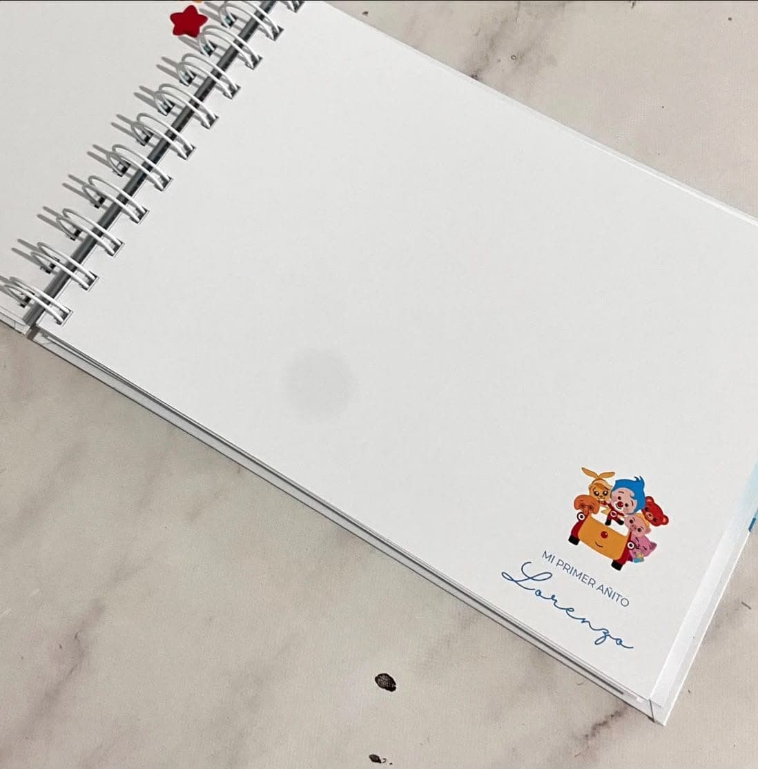 Libro de firmas personalizado con fotos